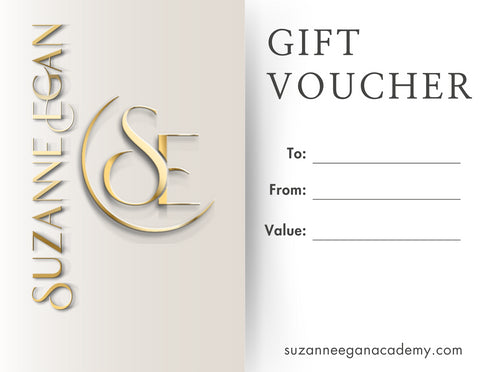 Vale de regalo de la Academia Suzanne Egan